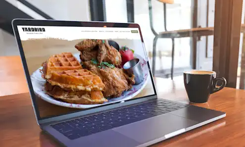 A photo of a laptop computer.