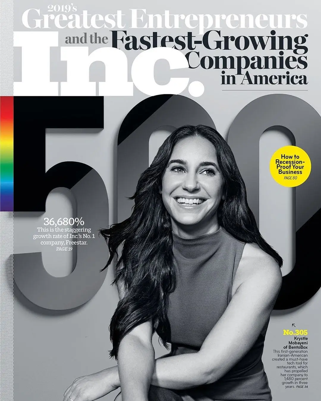 A screenshot of a cover of a magazine.