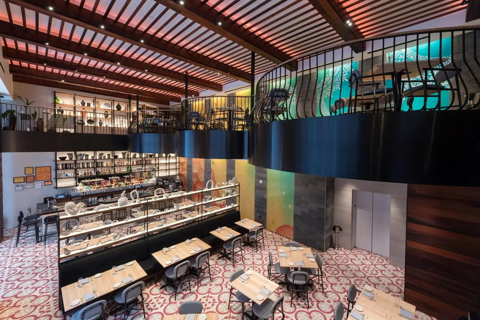 Empellón Midtown's main dining area.