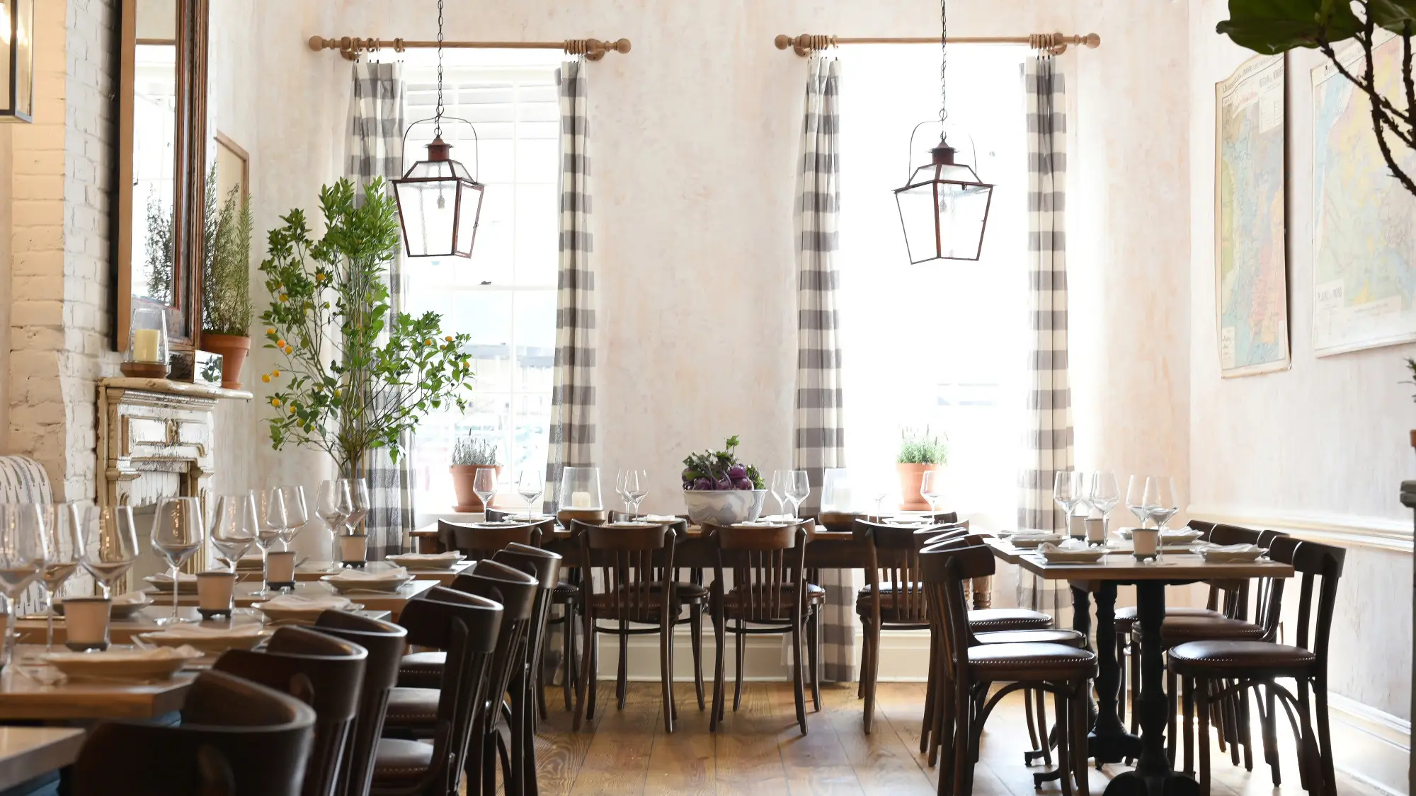 The interior of Bobo in New York City