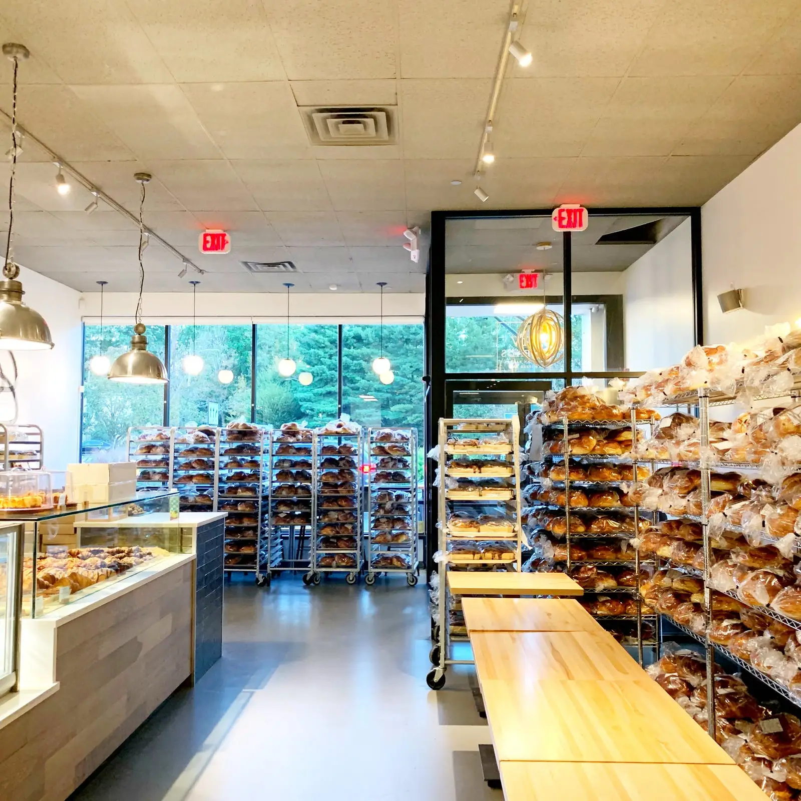 a store filled with lots of counter space