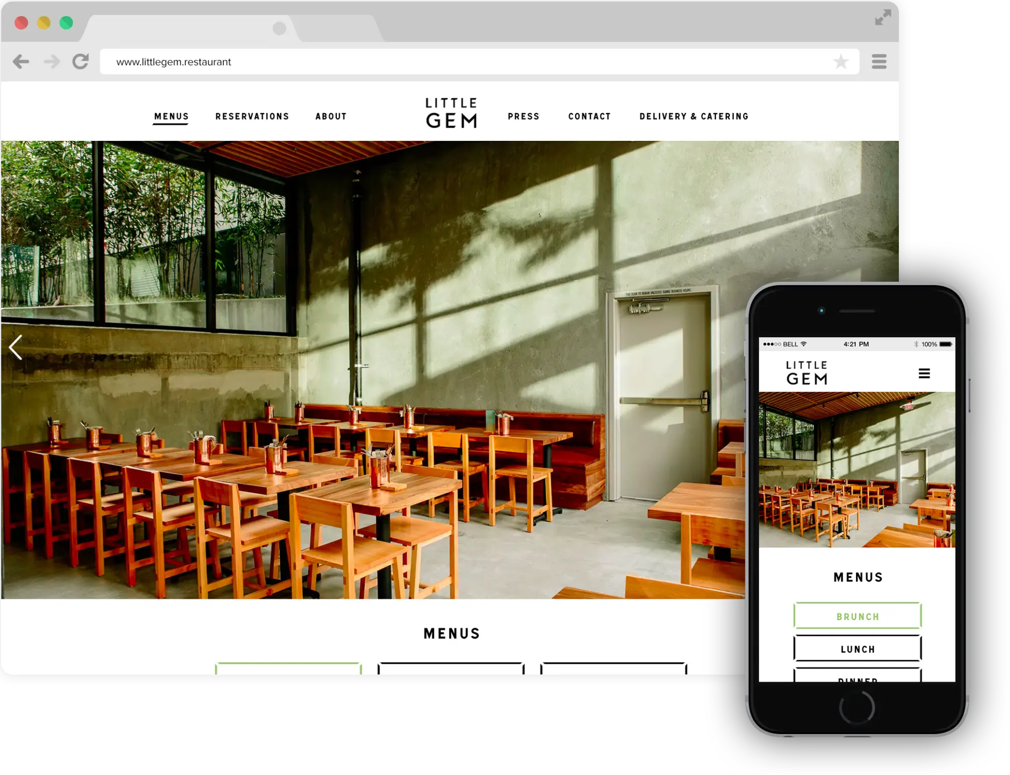 a screenshot of Little Gem website
