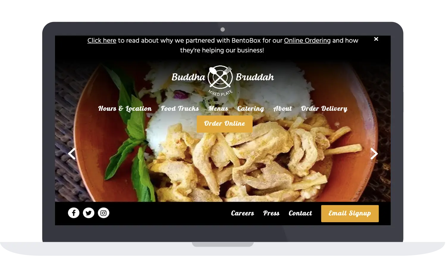 a screen shot of food