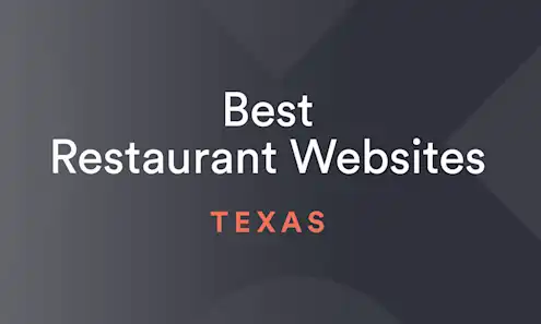 Best Restaurant Websites Texas Graphic