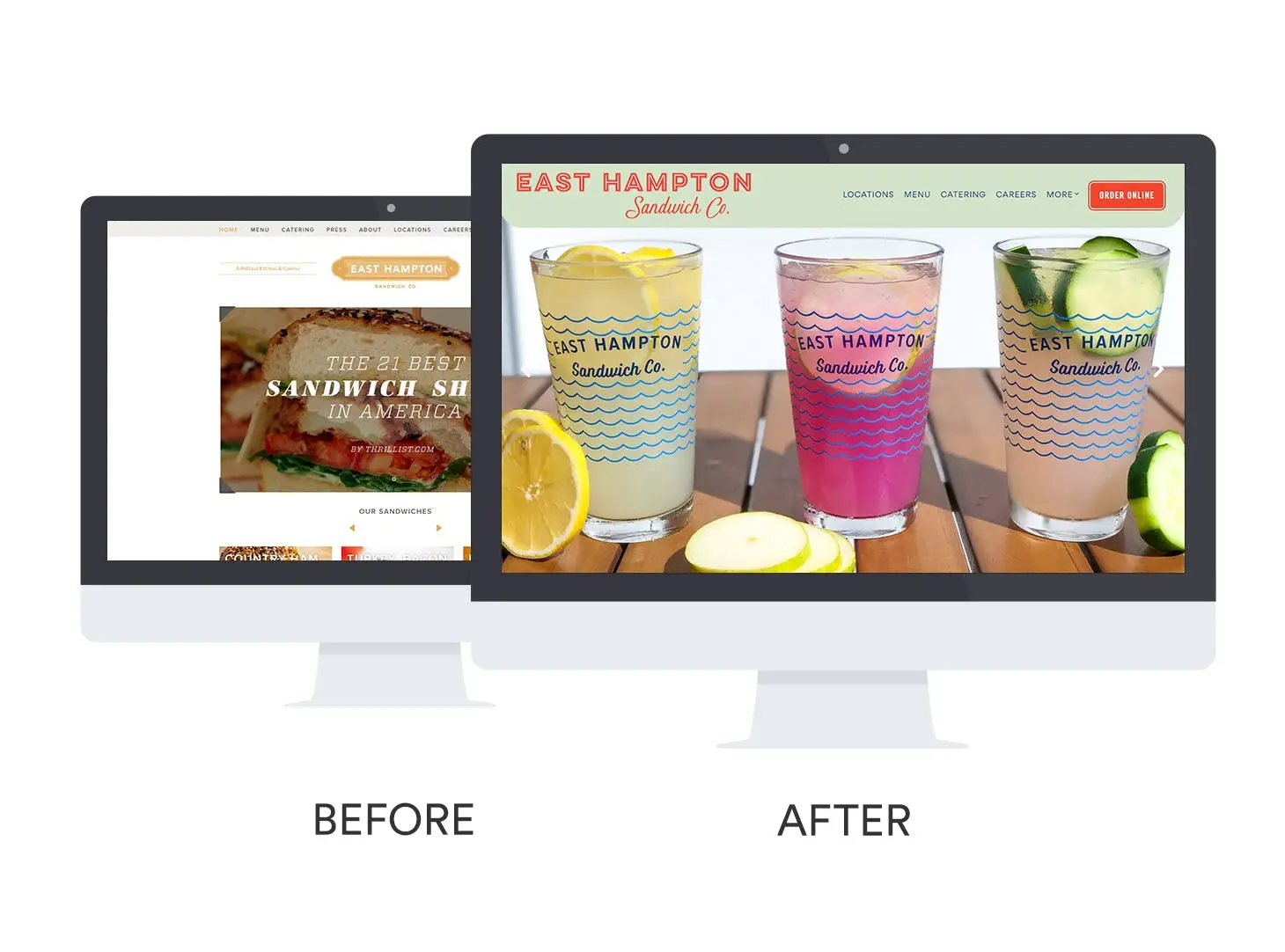 East Hampton Sandwich Co. website