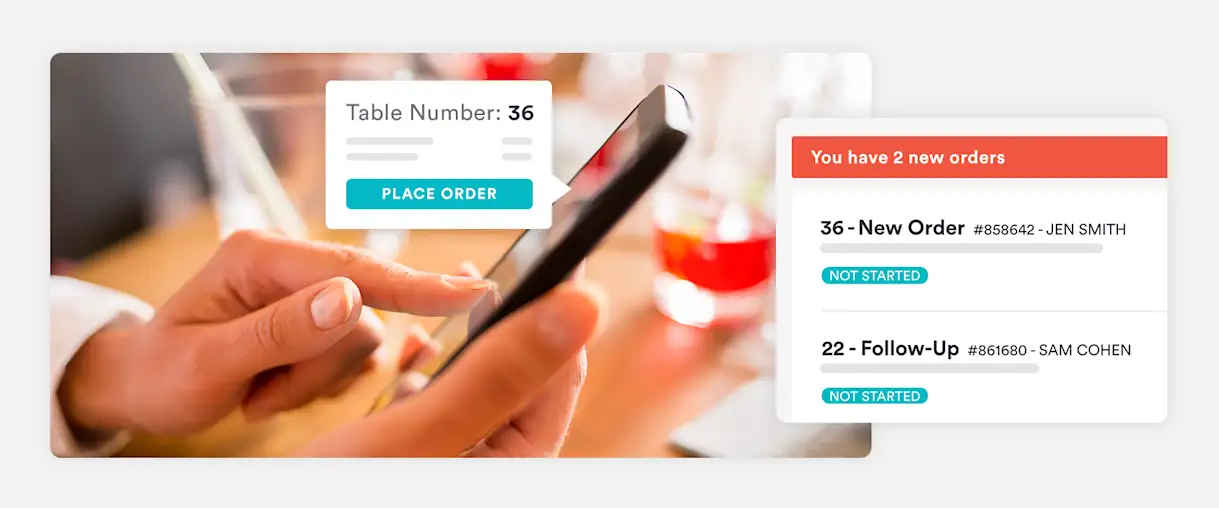 a person using a cell phone