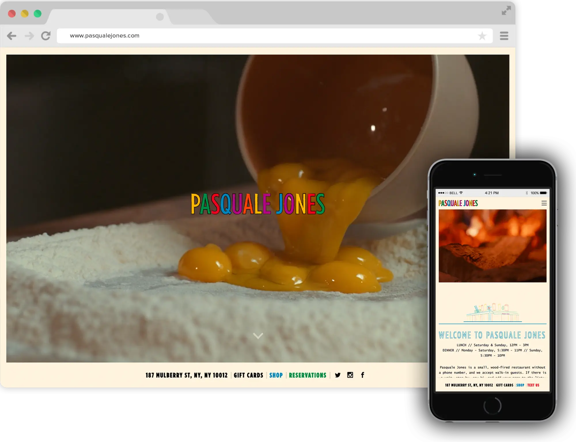 Pasquale Jones homepage