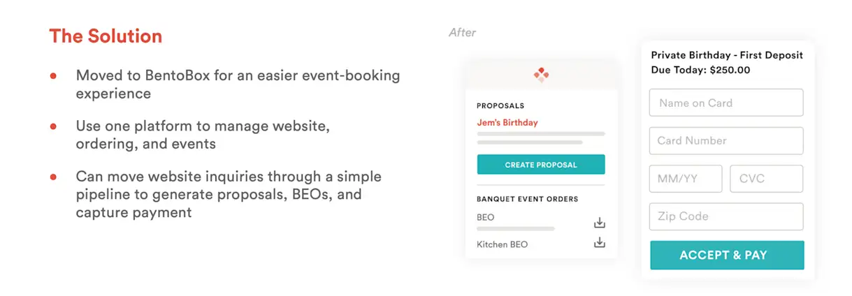 Events management solutions