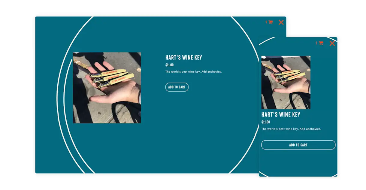 The website for hart's