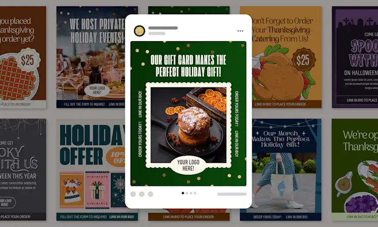 Holiday Templates for Restaurant image